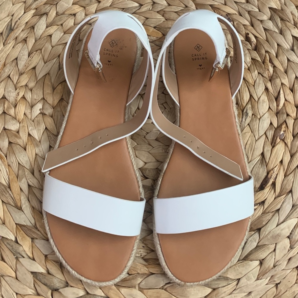 White Sandals
